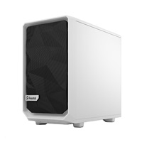 FRACTAL DESIGN skříň Meshify 2 Nano White TG Clear Tint, USB 3.1 Type-C, 2x USB 3.0, bez zdroje, miniITX