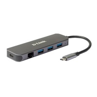 D-Link DUB-2334 USB-C Hub with Gigabit Ethernet and 3x USB3.0
