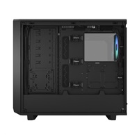FRACTAL DESIGN skříň Meshify 2 RGB Black TG Light Tint, USB 3.1 Type-C, 2x USB 3.0, bez zdroje, E-ATX