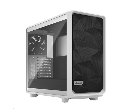 FRACTAL DESIGN skříň Meshify 2 White TG Clear Tint, USB 3.1 Type-C, 2x USB 3.0, bez zdroje, E-ATX