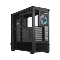 FRACTAL DESIGN skříň Pop Air RGB Black TG Clear Tint, 2x USB 3.0, bez zdroje, ATX