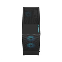 FRACTAL DESIGN skříň Pop Air RGB Cyan Core TG Clear Tint, 2x USB 3.0, bez zdroje, ATX