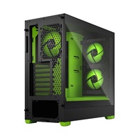 FRACTAL DESIGN skříň Pop Air RGB Green Core TG Clear Tint, 2x USB 3.0, bez zdroje, ATX