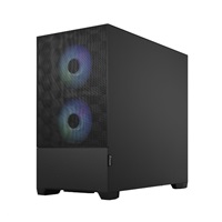 FRACTAL DESIGN skříň Pop Mini Air RGB Black TG Clear Tint, 2x USB 3.0, bez zdroje, mATX