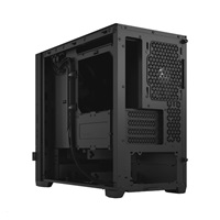 FRACTAL DESIGN skříň Pop Mini Silent Black Solid, 2x USB 3.0, bez zdroje, mATX