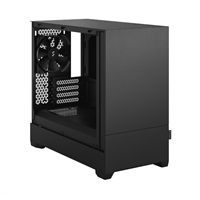 FRACTAL DESIGN skříň Pop Mini Silent Black Solid, 2x USB 3.0, bez zdroje, mATX