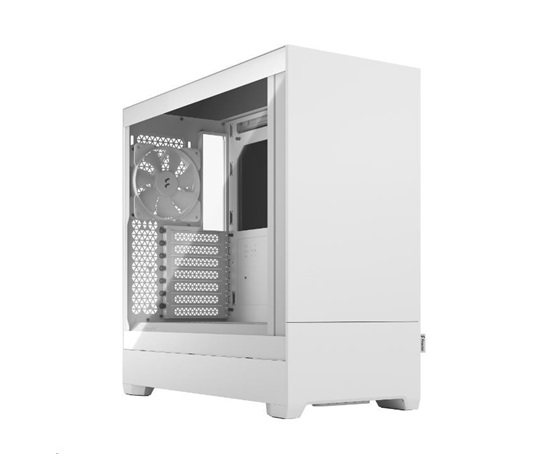 FRACTAL DESIGN skříň Pop Silent White TG Clear Tint, 2x USB 3.0, bez zdroje, ATX