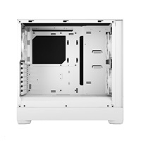 FRACTAL DESIGN skříň Pop Silent White TG Clear Tint, 2x USB 3.0, bez zdroje, ATX