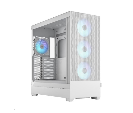 FRACTAL DESIGN skříň Pop XL Air RGB White TG Clear Tint, 2x USB 3.0, bez zdroje, E-ATX