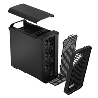 FRACTAL DESIGN skříň Torrent Black Solid, USB 3.1 Type-C, 2x USB 3.0, bez zdroje, E-ATX