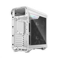 FRACTAL DESIGN skříň Torrent Compact White TG Clear Tint, USB 3.1 Type-C, 2x USB 3.0, bez zdroje, E-ATX