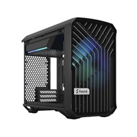 FRACTAL DESIGN skříň Torrent Nano RGB Black TG Light Tint, USB 3.1 Type-C, 2x USB 3.0, bez zdroje, mITX