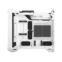 FRACTAL DESIGN skříň Torrent Nano White TG Clear Tint, USB 3.1 Type-C, 2x USB 3.0, bez zdroje, mITX