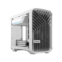 FRACTAL DESIGN skříň Torrent Nano White TG Clear Tint, USB 3.1 Type-C, 2x USB 3.0, bez zdroje, mITX