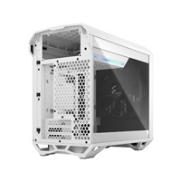 FRACTAL DESIGN skříň Torrent Nano White TG Clear Tint, USB 3.1 Type-C, 2x USB 3.0, bez zdroje, mITX