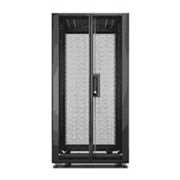 APC Easy Rack 600mm/24U/800mm, with Roof, Side panel,castors,feet and 4 Brackets, No Bottom, black