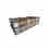 APC Easy Rack 600mm/42U/1000mm, with Roof, Side panel, castors, feet and 4 Brackets, No Bottom, black