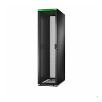 APC Easy Rack 600mm/48U/1200mm,with Roof, Side panel, castors, feet and 4 Brackets, No Bottom, black