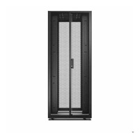 APC Easy Rack 800mm/48U/1000mm,with Roof, Side panel, castors, feet and 4 Brackets, No Bottom, black