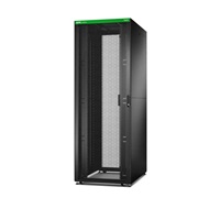 APC Easy Rack 800mm/48U/1200mm,with Roof, Side panel, castors, feet and 4 Brackets, No Bottom, black