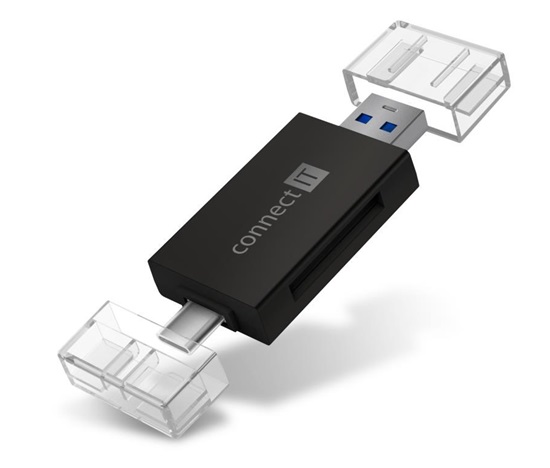 CONNECT IT čtečka karet USB-C/USB-A