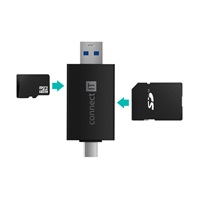 CONNECT IT čtečka karet USB-C/USB-A