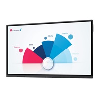 SHARP/NEC LCD 75" Precision Touch PN-L752B, 3840x2160, 350nit, 8,5ms, 16/7, VGA / USB-C / LAN / USB, Windows Ink
