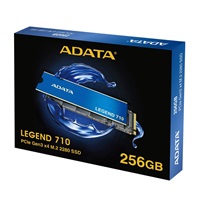 ADATA SSD 256GB LEGEND 710 PCIe Gen3x4 M.2 2280 (R:2400/ W:1800MB/s)