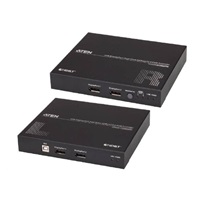 ATEN Extender PC-konzole Dual DP, HDBaseT 2.0, USB, RS-232, audio, 4K@100m