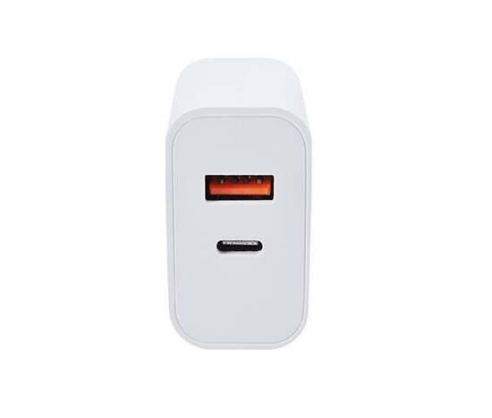 Solight USB A+C 20W fast charger univerzální napájecí adaptér