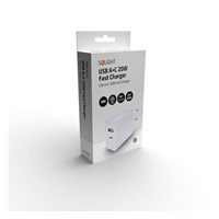 Solight USB A+C 20W fast charger univerzální napájecí adaptér