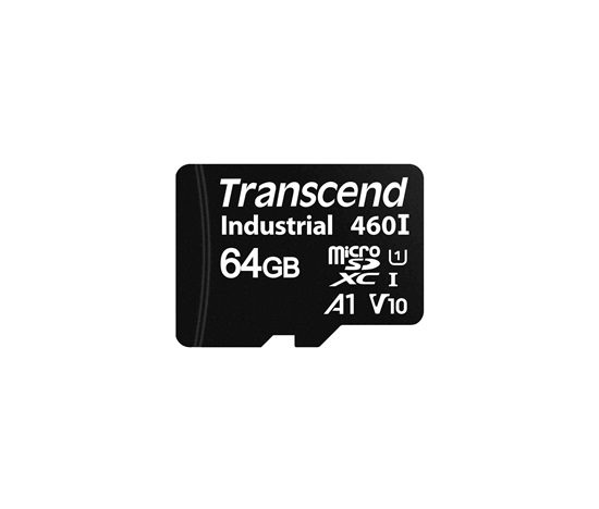 TRANSCEND MicroSDXC karta 64GB 460I, UHS-I U1 A1 100/80 MB/s