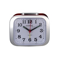 TechnoLine Modell XL analogový budík, červený