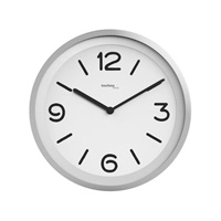 TechnoLine WT 7400 nástěnné hodiny, analogové, řízené krystalem, tichý chod, bílá