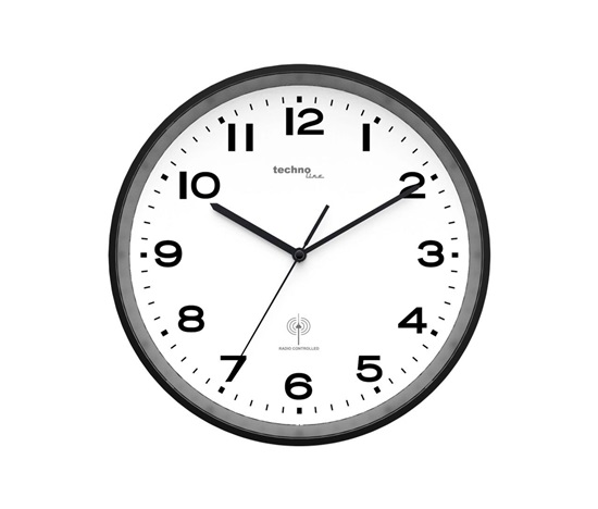 TechnoLine WT 8500 black nástěnné hodiny