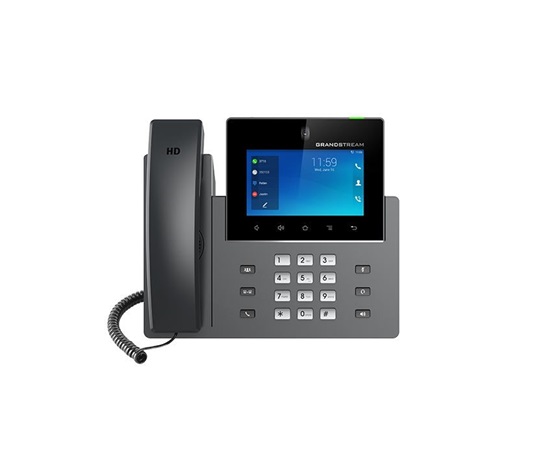 Grandstream GXV3450, IP video-telefon s Androidem 11, 16 linek, 16 SIP účtů, 2MPx CMOS kamera, Wi-Fi, 5" LCD