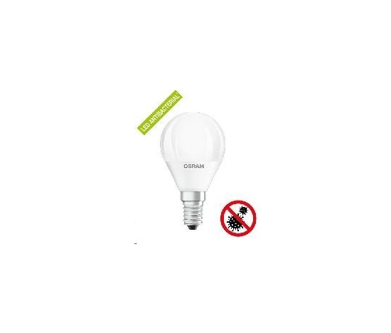 OSRAM LED ANTIBAKTERIAL E14 5,5W/840 CLP40 miniglobe studená 4000k