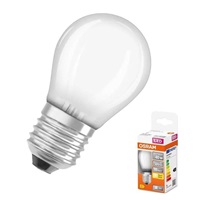 OSRAM LED STAR E27 4W/827 SCLP40W miniglobe teplá