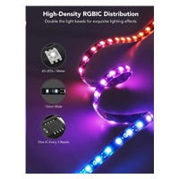 Govee DreamView T2 DUAL TV 55-65" SMART LED podsvícení RGBIC