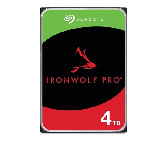 SEAGATE HDD 4TB IRONWOLF PRO (NAS), 3.5", SATAIII, 7200 RPM, Cache 256MB