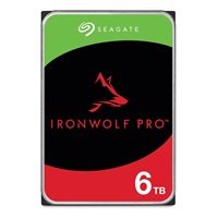 SEAGATE HDD 6TB IRONWOLF PRO (NAS), 3.5", SATAIII, 7200 RPM, Cache 256MB