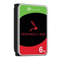 SEAGATE HDD 6TB IRONWOLF PRO (NAS), 3.5", SATAIII, 7200 RPM, Cache 256MB