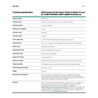 HPE PL DL325g11 AMD Epyc 9354P (3.3G/32C) 1x32G (P50311) MR408i-o/4G 8SFF 1000W 2x10Gocp