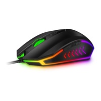 CONNECT IT BATTLE herní combo drátová klávesnice + myš, CZ + SK layout, černá