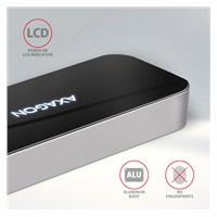 AXAGON HMC-6H4A, USB 3.2 Gen 1 hub, porty 4x USB-A, HDMI 4k/30Hz, PD 100W, kabel USB-C 20cm
