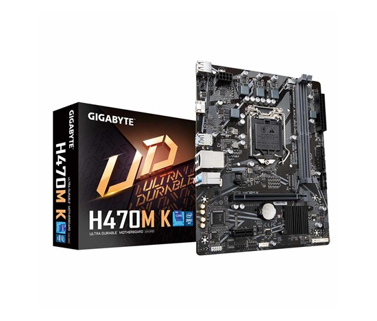 GIGABYTE MB Sc LGA1200 H470M K, Intel H470, 2xDDR4, 1xHDMI, mATX