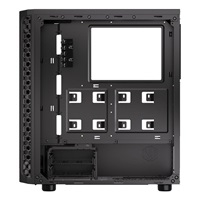 ENDORFY Case Signum 300 Air, Průhledná bočnice, ATX,  4x120mm, černá