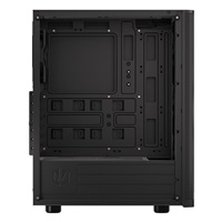 ENDORFY Case Ventum 200 Air, Průhledná bočnice, ATX, 4x120mm, černá