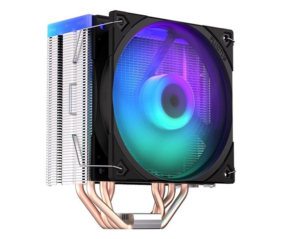 Endorfy chladič CPU Fera 5 ARGB / ultratichý/ 120mm fan/ 4 heatpipes / PWM/ ARGB / pro Intel i AMD