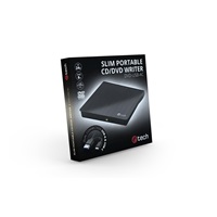 C-TECH externí DVD vypalovačka DVD-USB-AC, USB 2.0, USB A/Type C